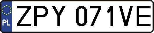 ZPY071VE