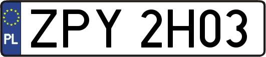 ZPY2H03