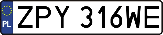 ZPY316WE