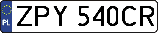 ZPY540CR