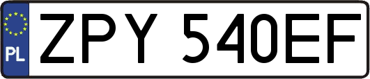 ZPY540EF