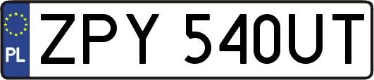 ZPY540UT