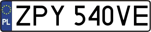 ZPY540VE