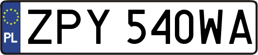ZPY540WA
