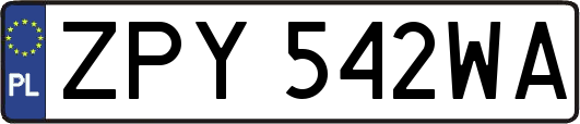 ZPY542WA