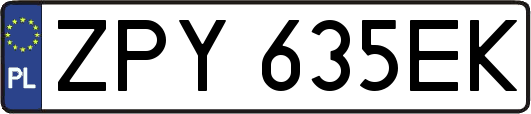 ZPY635EK
