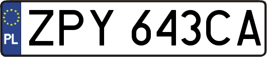 ZPY643CA