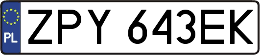 ZPY643EK