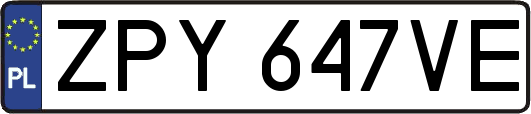 ZPY647VE