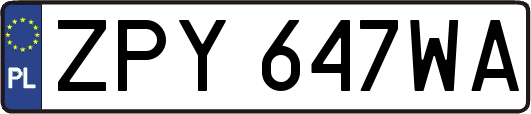 ZPY647WA