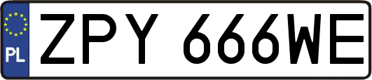 ZPY666WE