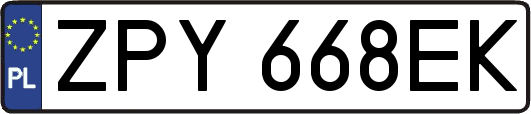 ZPY668EK