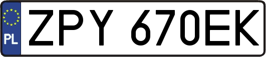 ZPY670EK