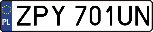 ZPY701UN