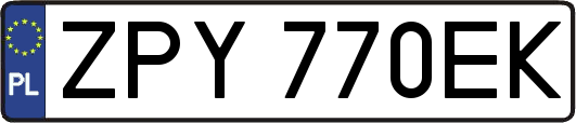 ZPY770EK