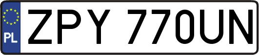 ZPY770UN