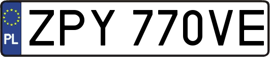 ZPY770VE
