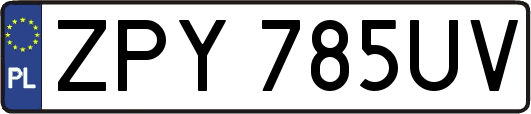 ZPY785UV