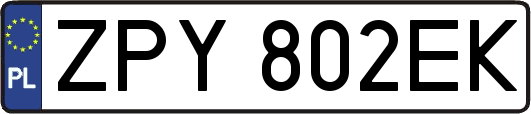 ZPY802EK