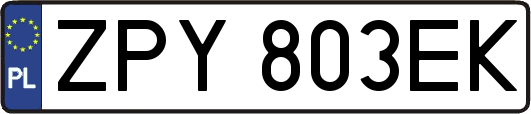 ZPY803EK