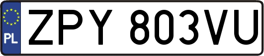 ZPY803VU