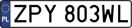ZPY803WL
