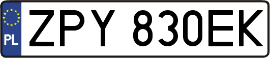ZPY830EK