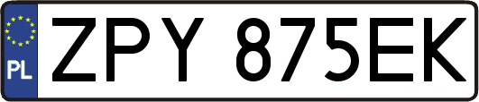 ZPY875EK