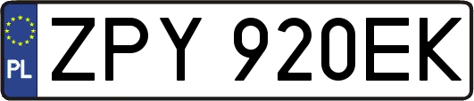 ZPY920EK