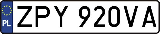ZPY920VA