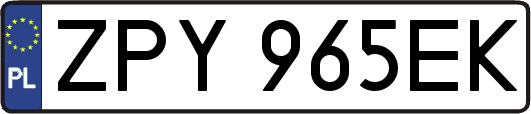 ZPY965EK