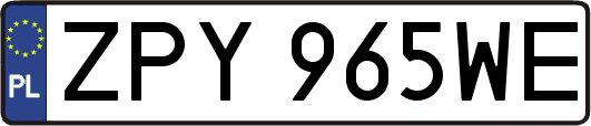 ZPY965WE