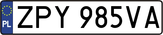 ZPY985VA