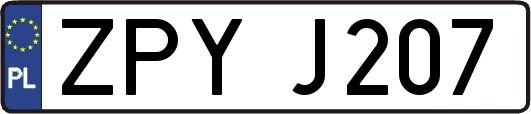 ZPYJ207