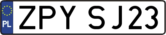 ZPYSJ23