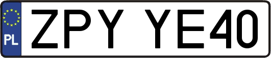ZPYYE40
