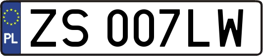ZS007LW