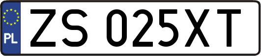ZS025XT