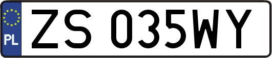ZS035WY
