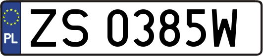 ZS0385W