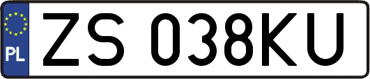 ZS038KU