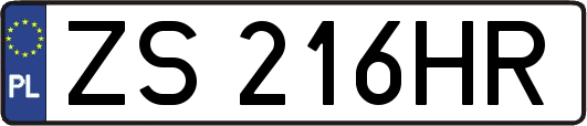 ZS216HR