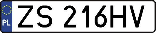ZS216HV