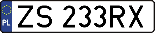 ZS233RX