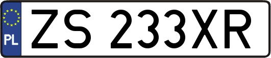 ZS233XR