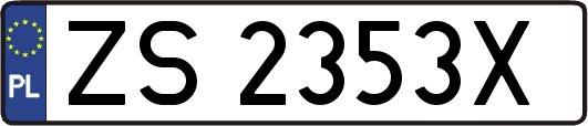 ZS2353X