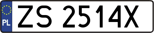 ZS2514X
