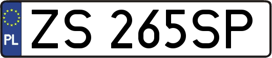 ZS265SP