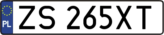 ZS265XT