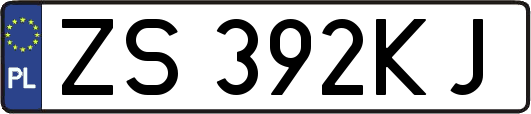 ZS392KJ